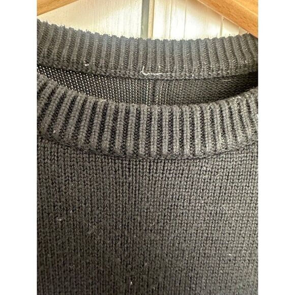Lululemon Women's Cashmere Blend Ribbed Crewneck Black Sweater - Picture 6 of 6
